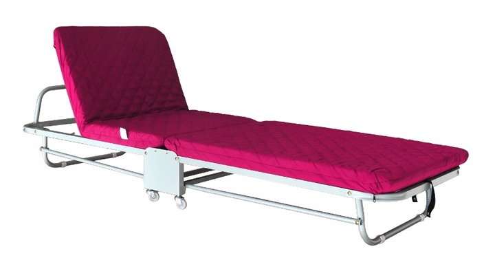 SKŁADANE ŁÓŻKO POLOWE TURYSTYCZNE REGULOWANE OPARCIE LEŻANKA LEŻAK POLÓWKA