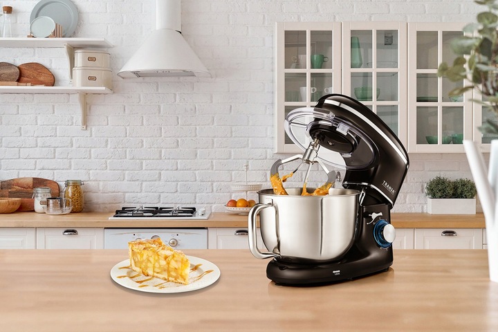 ROBOT KUCHENNY PLANETARNY MIKSER Akcesoria BlackChef DUŻA MOC 2200W 6L