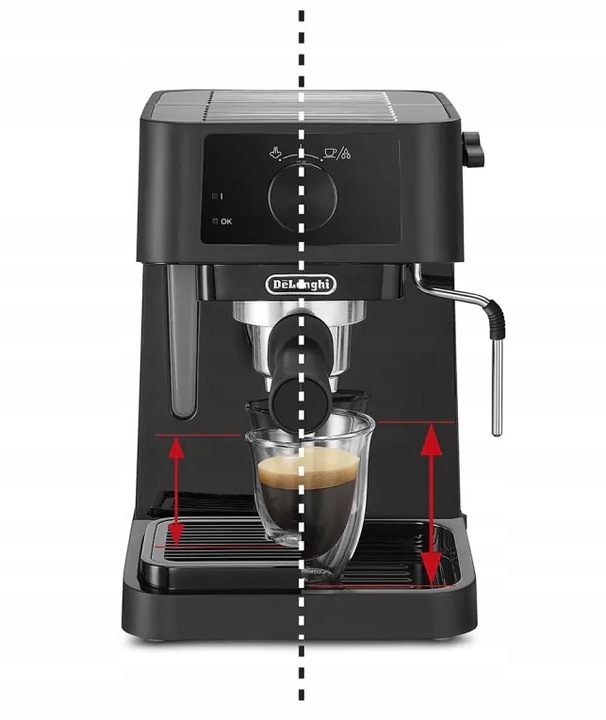 Ekspres ciśnieniowy DeLonghi Stilosa EC 235.BK