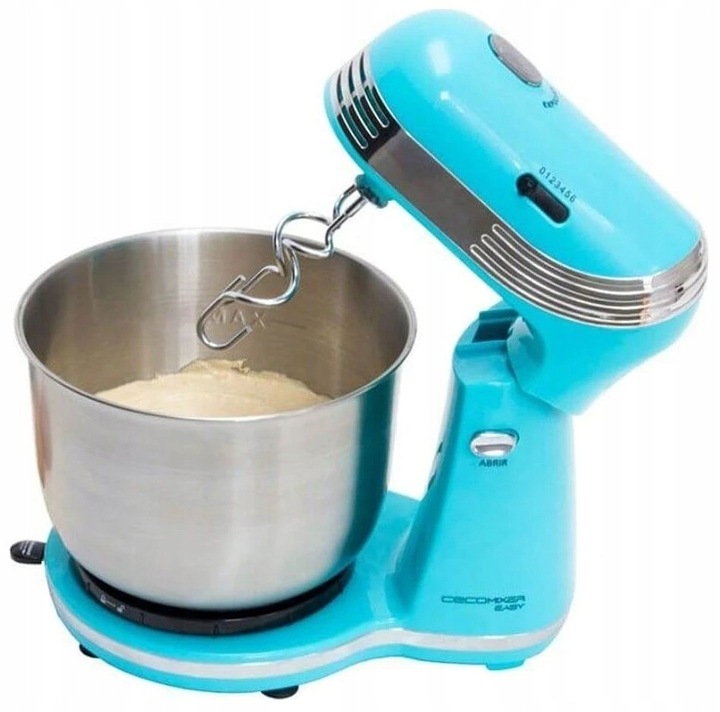 Robot Kuchenny Planetarny Cecomixer Easy 4041 Cecotec 250W 6 Mocy Niebieski