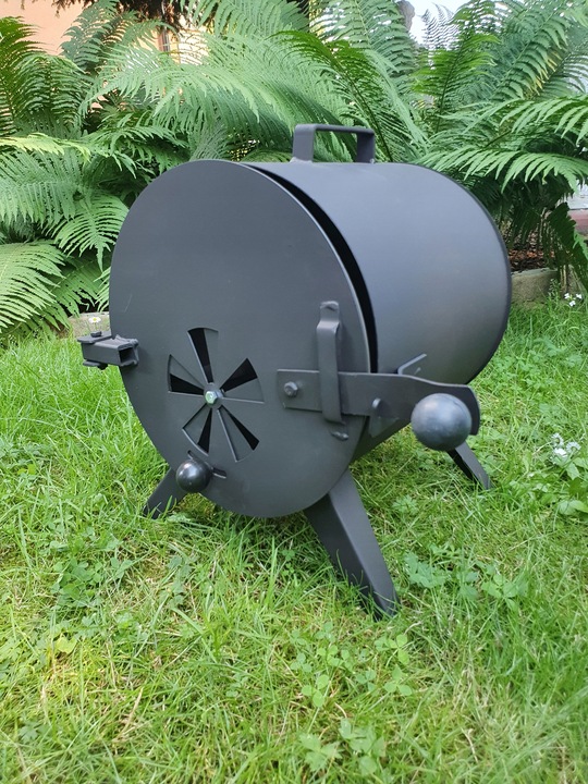 PALENISKO DO WĘDZARNI SUSZARNI METALOWY RUSZT