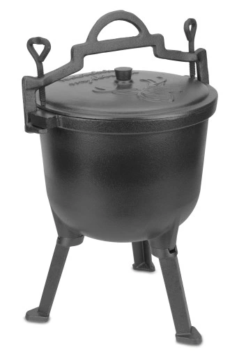 Kociołek myśliwski żeliwny 7L GARNEK węgierski na ognisko grill pieczonki