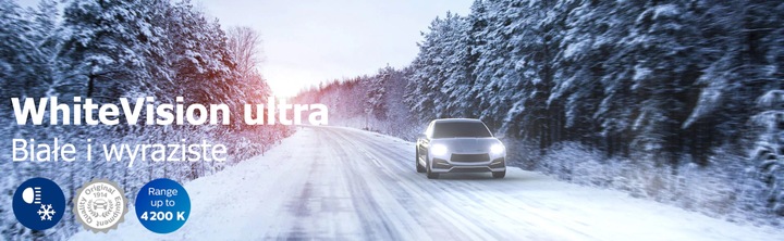 Philips Żarówki H1 White Vision Ultra 12/55