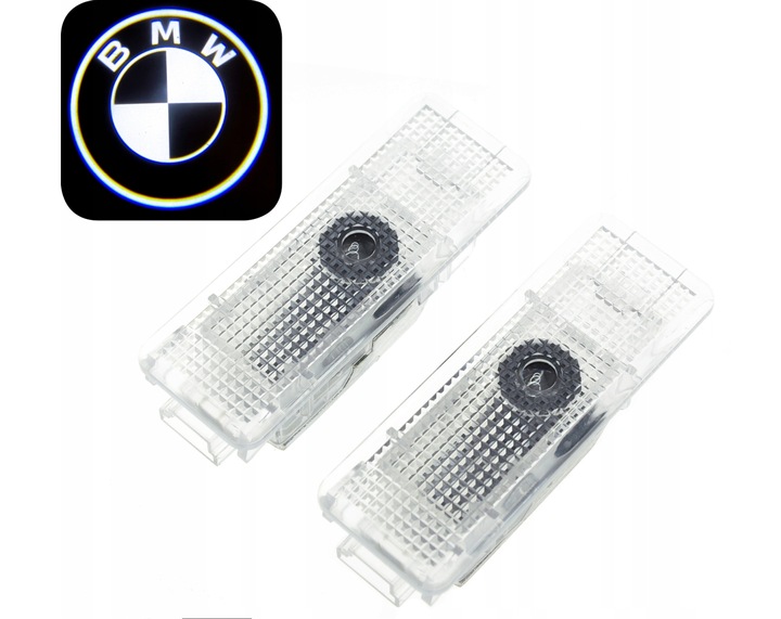 2x LED LOGO PROJEKTOR HD 3D BMW 5 E39 X X5 E53 Z Z8 E52