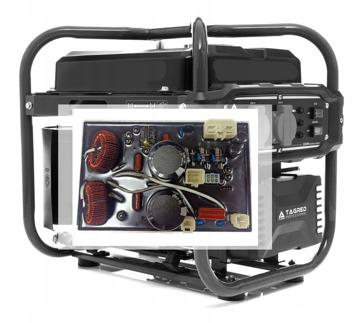 MODUŁ INWERTERA PŁYTKA KOMPUTER AGREGATU 2000W