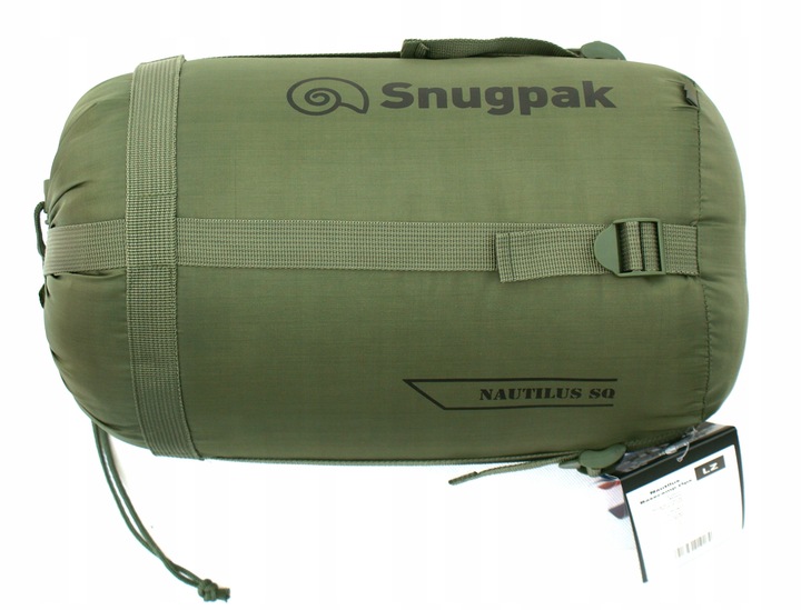 SNUGPAK ŚPIWÓR NAUTILUS BASECAMP LEKKI 80 cm x 220 cm -2°C Prawy Olive
