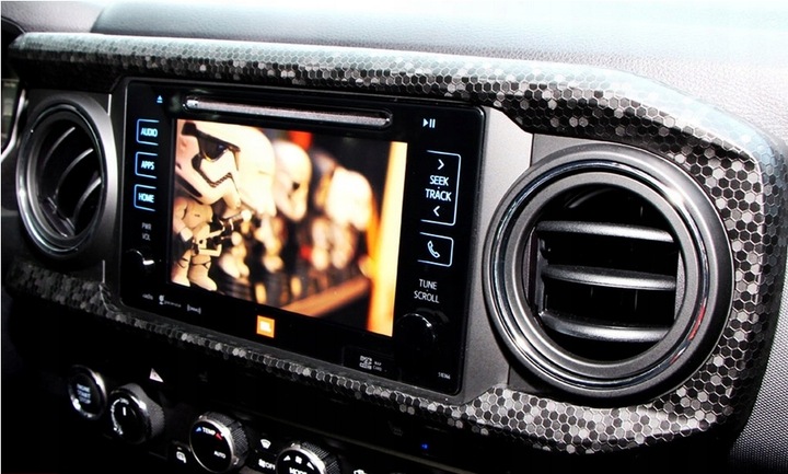 TAŚMA PLASTER MIODU HEXAGON NA LISTWY DEKORY PROGI PASY 10x500cm + RAKLA