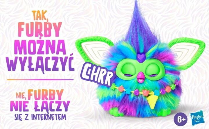 FURBY 2.0 Interaktywna maskotka Zorza Galaxy Świeci w ciemności F8901