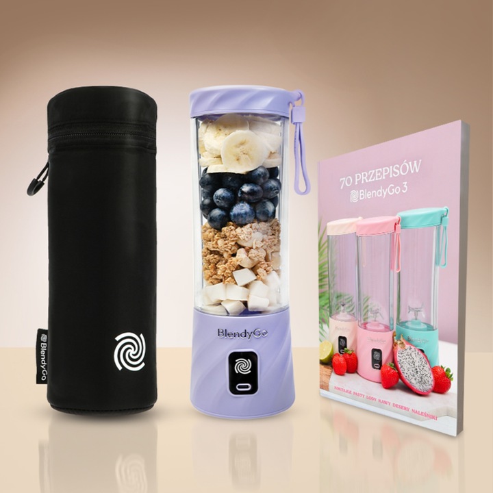 Oryginalny Blender BlendyGo 3 - Bezprzewodowy USB | Blender Nowej Generacji