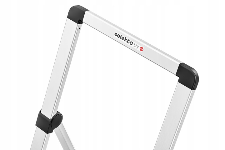 Schodki składane aluminiowe HAILO DK40 BasicLine, 3 stopnie, super wąskie