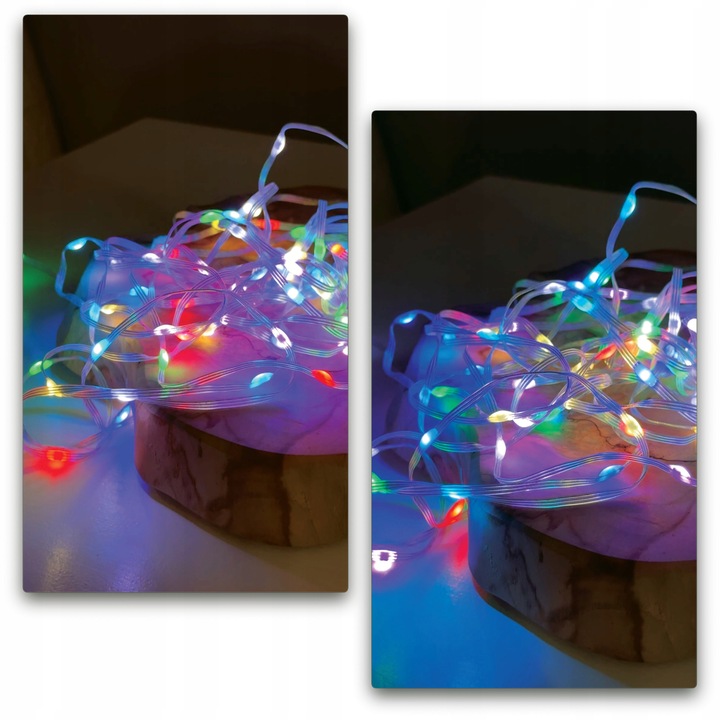 Inteligentne Lampki Świąteczne Choinkowe LED 10m Bluetooth SMART Aplikacja