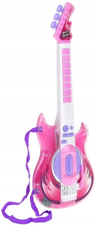 Gitara Rockowa Elektryczna Świecąca Okulary z Mikrofonem dla Dzieci