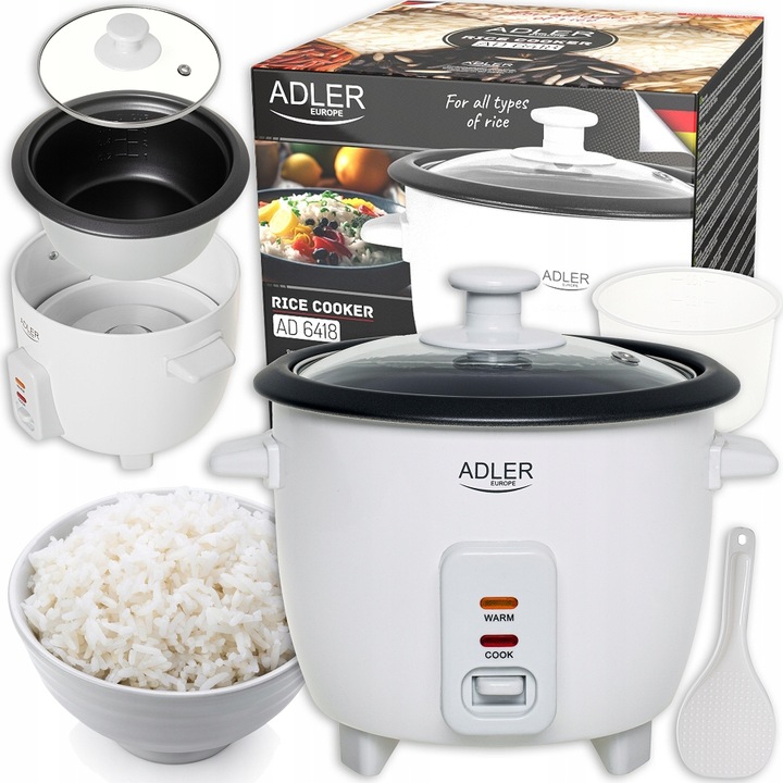 GARNEK DO GOTOWANIA RYŻU WARZYW RYŻOWAR SUSHI 0,6L ELEKTRYCZNY RICE COOKER