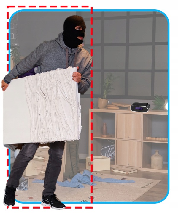 Zegar Z Ukrytą Kamerą / ZEGAREK SZPIEGOWSKI UKRYTA MINI KAMERA TRYB NOCNY