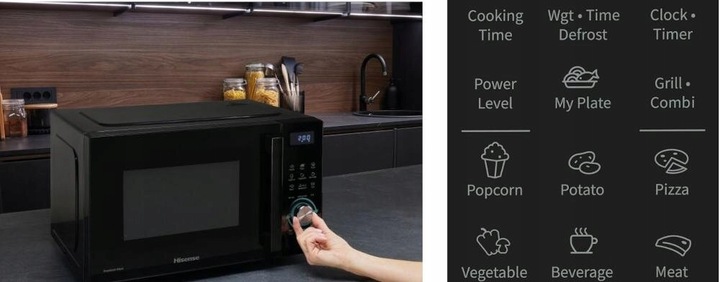Kuchenka mikrofalowa HISENSE H23MOBSD1HG
