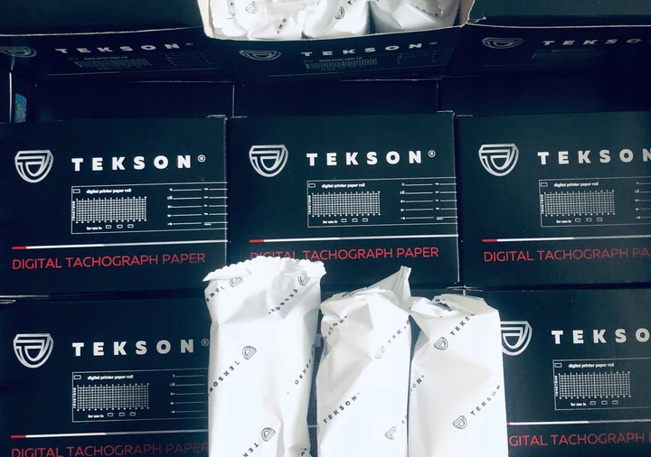 Papier do Tachografów - Tekson - 30 szt