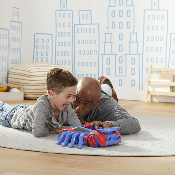 SPIDEY i SUPER KUMPLE DUŻY POJAZD AUTO WEB-CRAWLER + FIGURKA SPIDEY