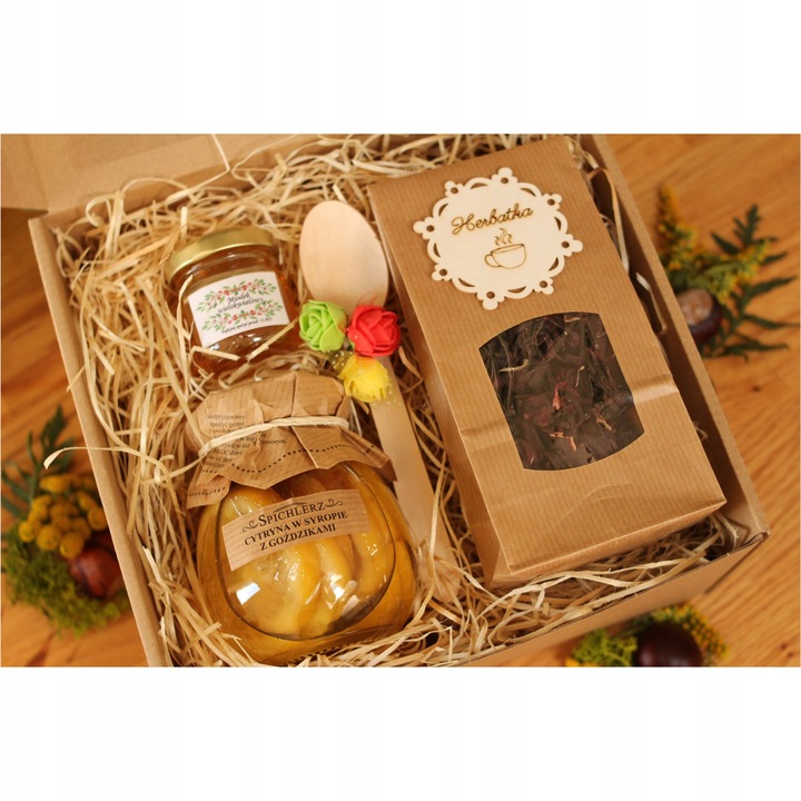 Prezent dla nauczyciela kosz prezentowy na Zakończenie roku szkolnego box