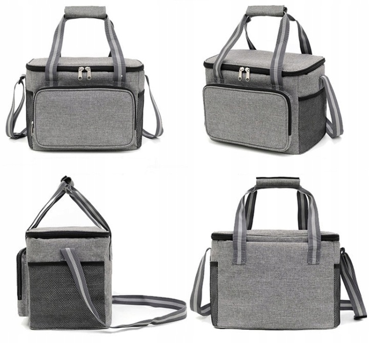 KOSZ PIKNIKOWY Z WYPOSAŻENIEM TERMICZNY TURYSTYCZNY DLA 4 OSÓB 21W1+ GRATIS