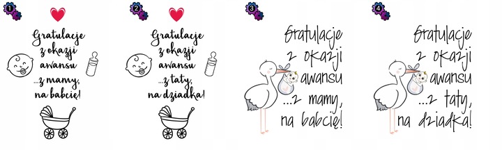 KOSZULKA tshirt ZOSTANIESZ BABCIĄ DZIADKIEM