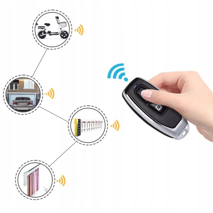 PILOT DO BRAMY GARAŻOWEJ DO ZAPROGRAMOWANIA UNIWERSALNY 433 MHZ