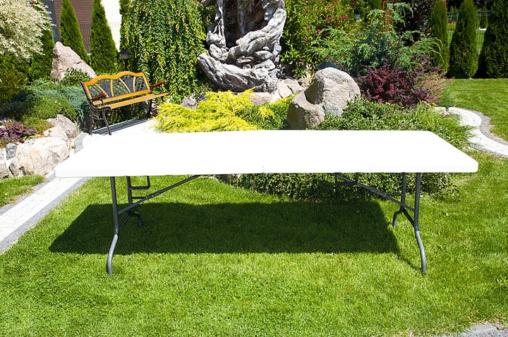 STÓŁ SKŁADANY 240 cm x 86 cm DUŻY cateringowy.
