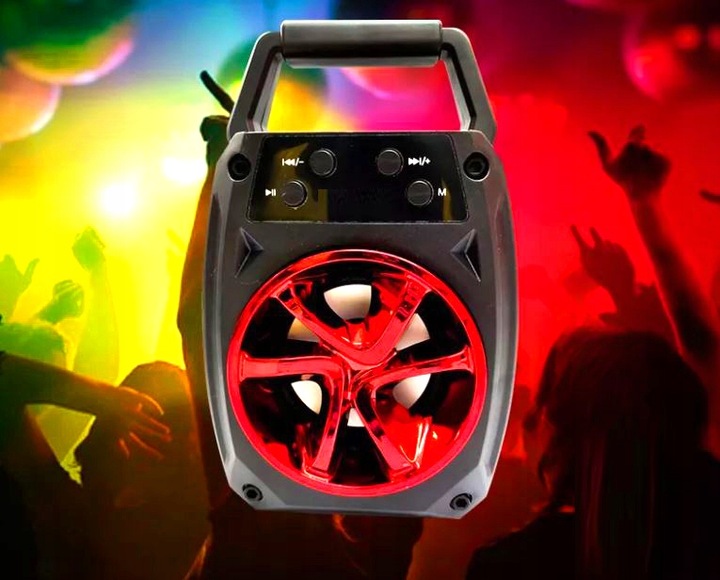 GŁOŚNIK BEZPRZEWODOWY BLUETOOTH RED