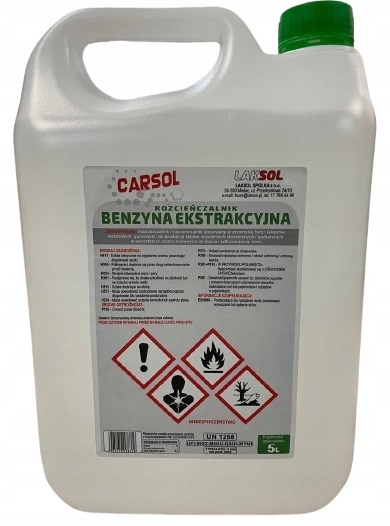 BENZYNA EKSTRAKCYJNA ROZCIEŃCZALNIK 5L