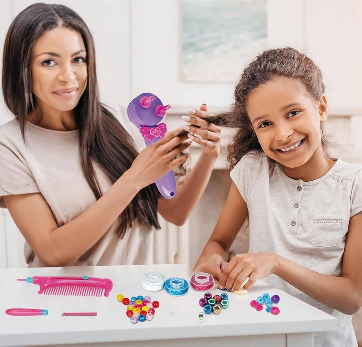 Zaplatarka do włosów zaplatacz studio fryzjerskie maszynka do warkoczyków