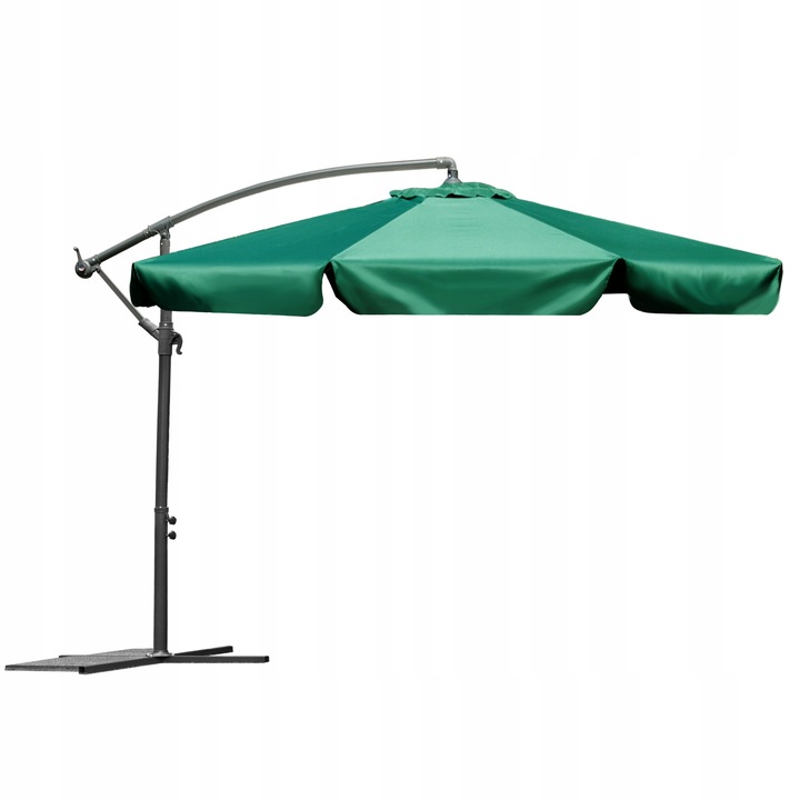 Parasol Ogrodowy Duży Składany 8 segmentów Ø 350cm