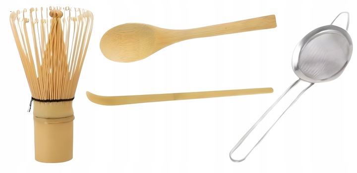 ZESTAW DO MATCHY JAPOŃSKI STYL 6 CZĘŚCIOWY Z DZIUBKIEM KOLOR NIEBIESKI