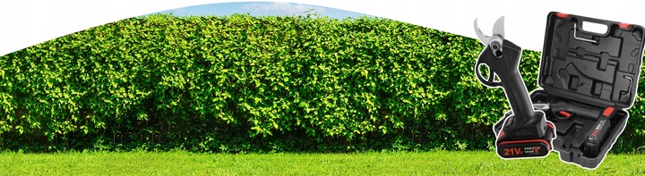 SEKATOR AKUMULATOROWY ELEKTRYCZNY NOŻYCE SEKATOR OGRODOWY 40 mm AKUMULATOR