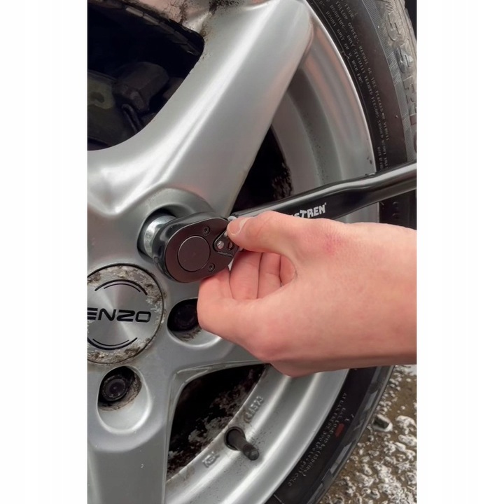 Klucz Dynamometryczny 3/8 7-112nm z Blokadą Blokada do Kół Precyzyjny Etui