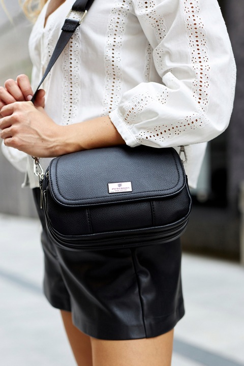 Peterson listonoszka damska torebka lekka pojemna na ramię z paskiem