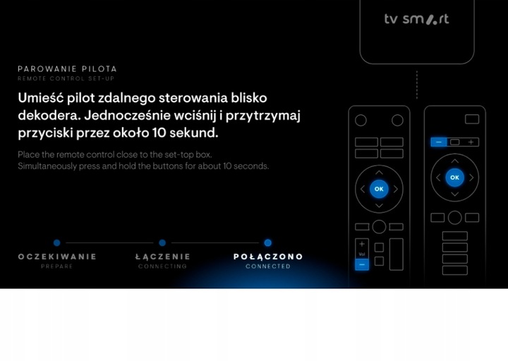 Pilot Uniwersalny do urządzeń na systemie ANDROID Bluetooth