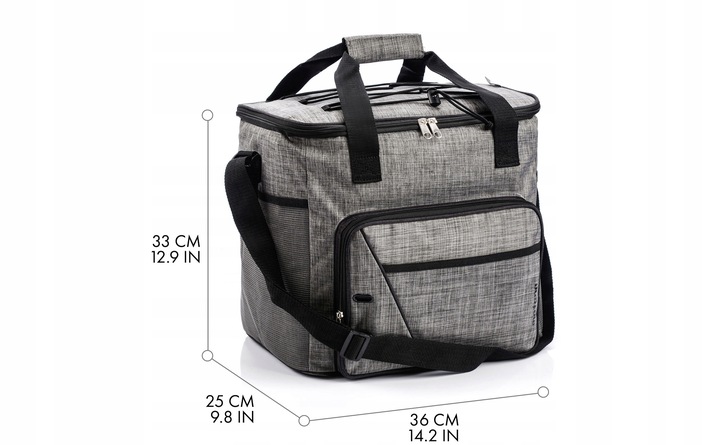 Torba termiczna termoizolacyjna plażowa piknik przenośna Meteor Frosty 30 l