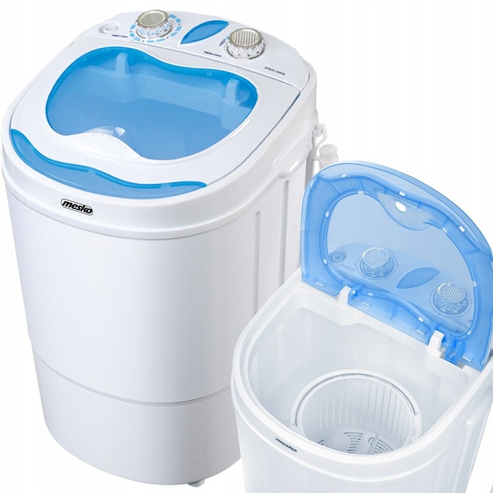 Mesko Pralka Turystyczna Przenośna Wirnikowa z Wirówką MS 8053