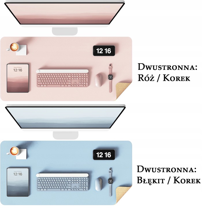 MATA OCHRONNA PODKŁADKA NA BIURKO STÓŁ BLAT 40x80