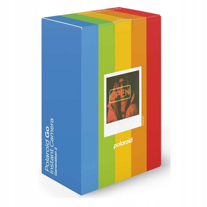 Aparat natychmiastowy Polaroid Go Gen 2 E-box Black + 16 zdjęć