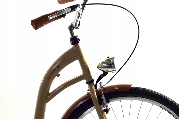 Rower damski miejski DALLAS 28 damka Polski + kosz