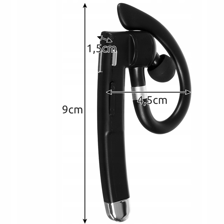 SŁUCHAWKA BLUETOOTH BEZPRZEWODOWA PRO DO TELEFONU POWERBANK CZYSTY DŹWIĘK