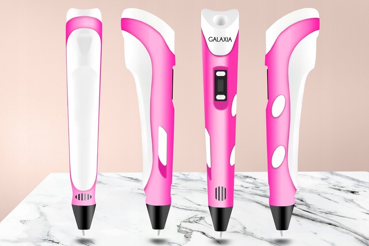 DŁUGOPIS 3D Dla Dzieci DRUKARKA 3 D PEN Zestaw i WKŁADY PLA 110 METRÓW