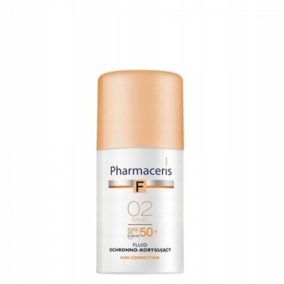 Pharmaceris F SUN-CORRECTION Fluid ochronno-korygujący 02 SAND SPF50+ 30 ml