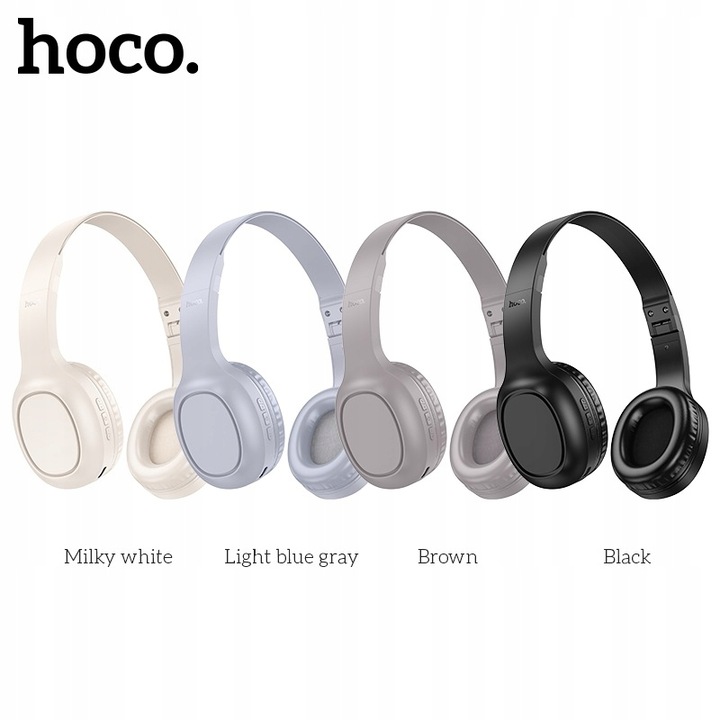 Słuchawki bezprzewodowe nauszne Bluetooth 5.3 20h 180h Typ Typu C USB-C