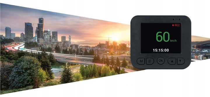 Kamera rejestrator jazdy Navitel R3 GPS Full HD Tryb nocny Detektor ruchu