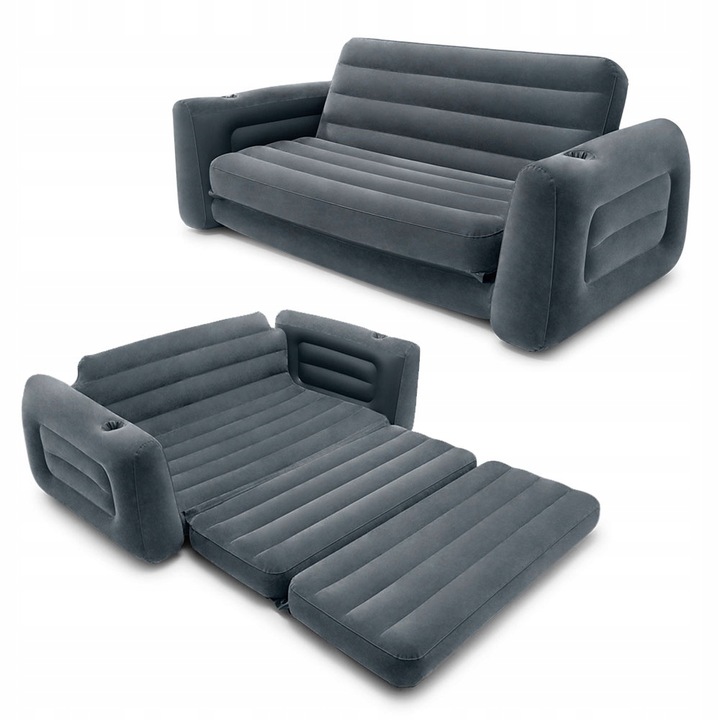 Intex DUUŻA sofa dmuchana 203x224x66 cm NEW 2025