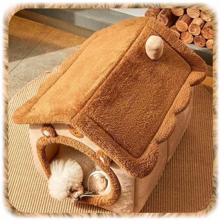 LEGOWISKO DLA KOTA PSA DOMEK BUDKA KOJEC PLUSZOWY PODUSZKA POSŁANIE BUDA