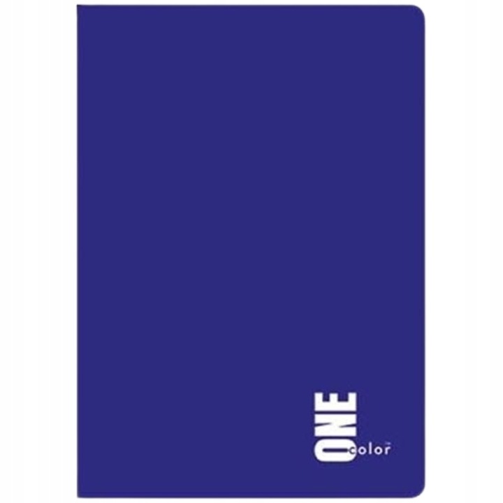 Zeszyt A5 60 Kartek Kratka z marginesem One Color Interdruk zestaw 5szt.