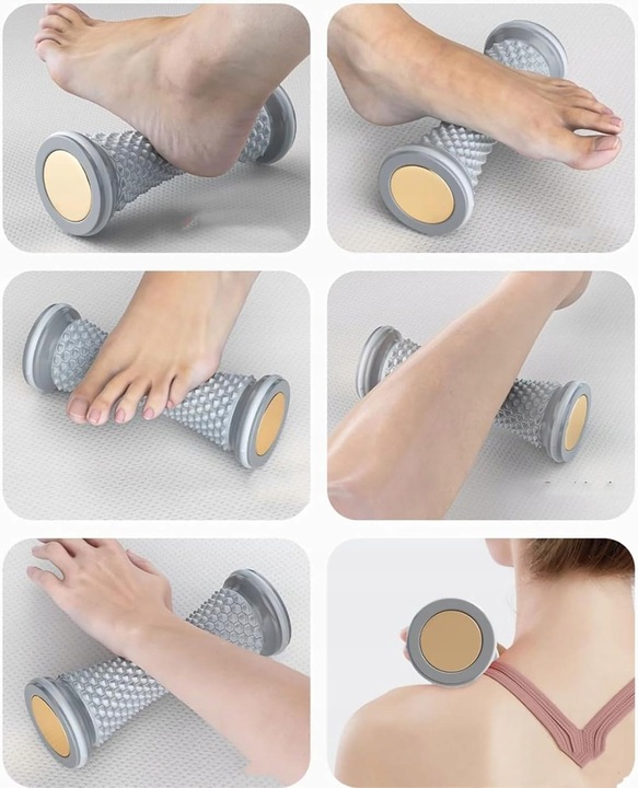 Roller do masażu Masażer stóp ciała wałek rolka Przyrząd do rehabilitacji
