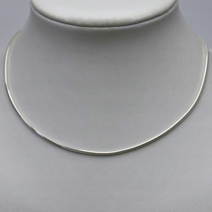 ŁAŃCUSZEK SREBRNY ŻMIJKA DAMSKI 2mm 50cm SREBRO